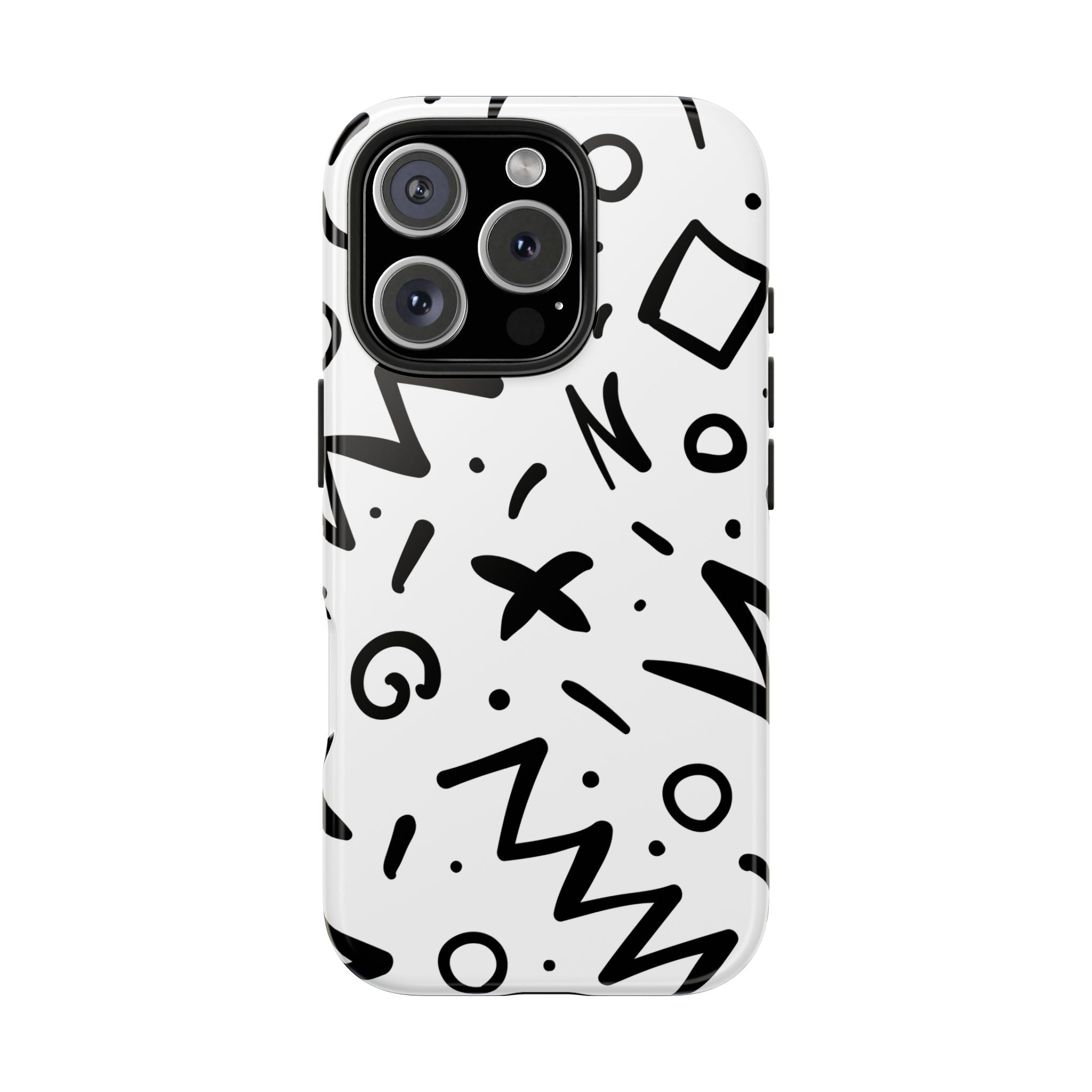 Abstract Memphis Pattern Phone Case (Apple & Android)