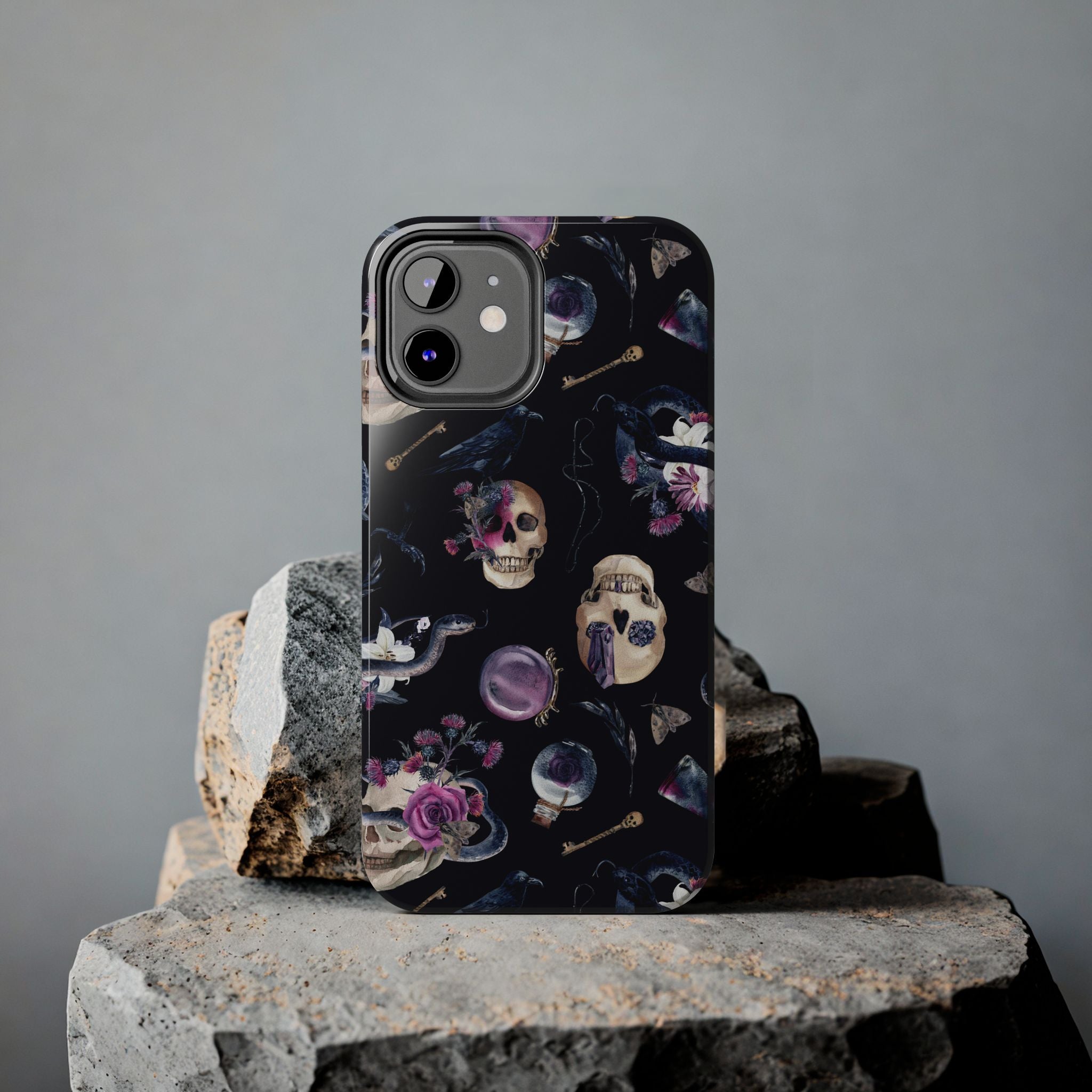 Gothic Witch Spells Phone Case (Apple & Android)