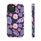 Purple Florals Phone Case (Apple & Android)