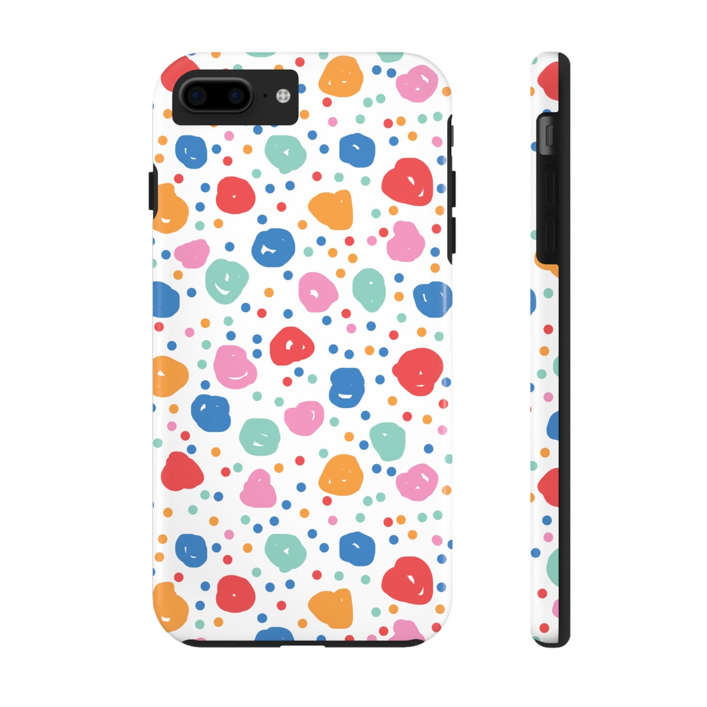 Seamless Hand Drawn Polka Phone Case