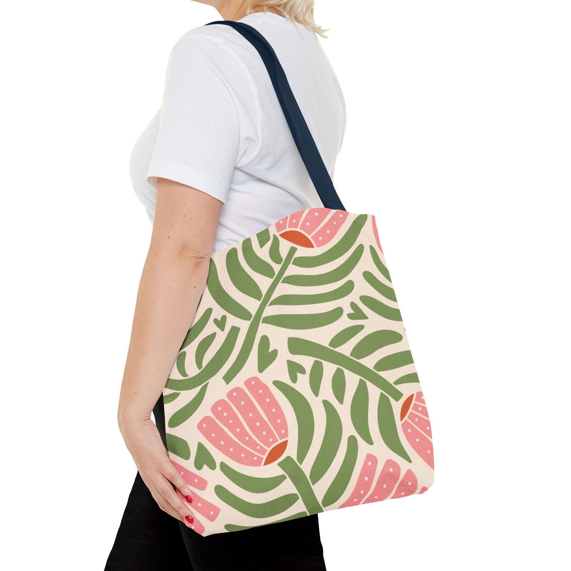 70s Retro Botanicals Tote Bag