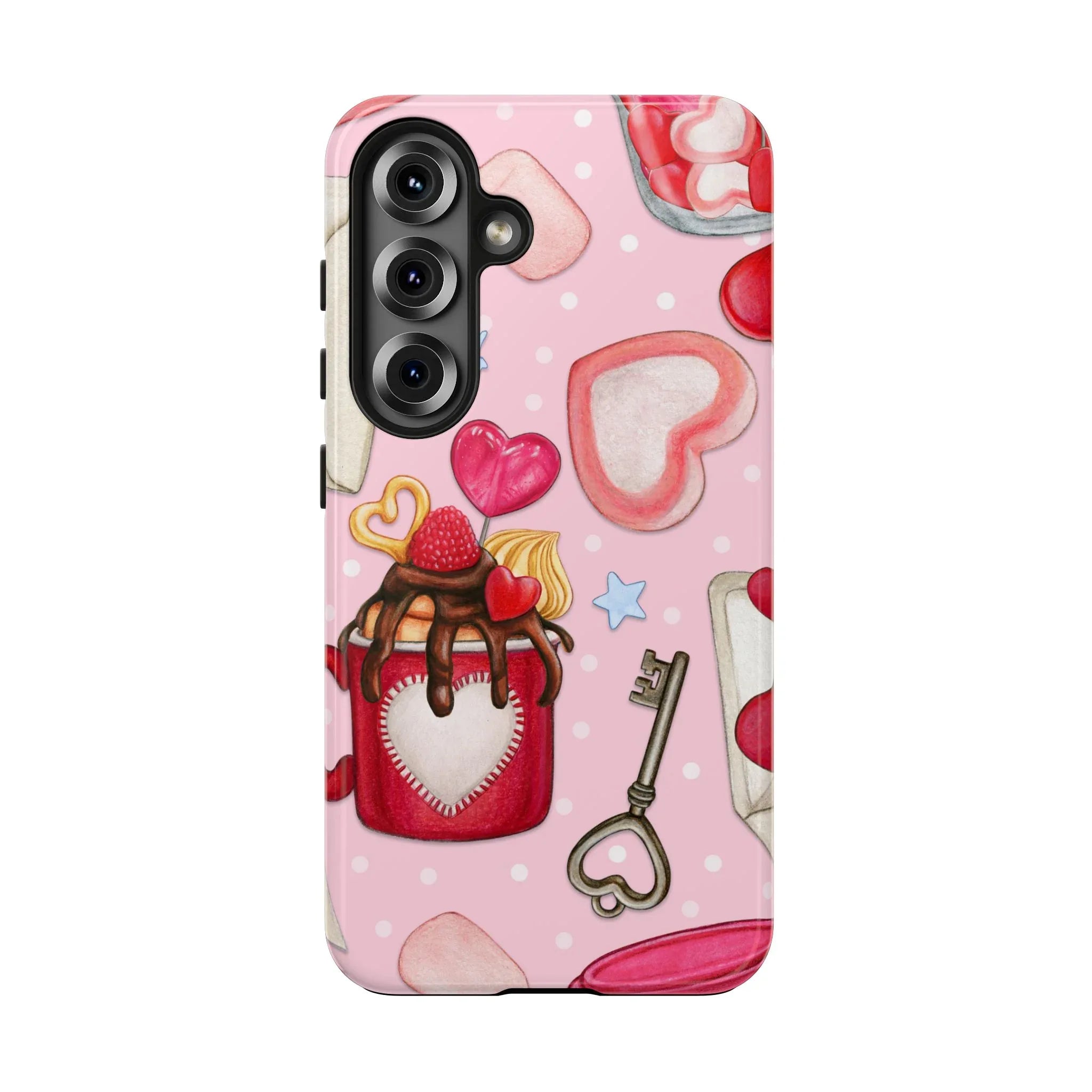 Goodies for My Sweetheart Phone Case (Apple & Android) - Pink Sweetheart