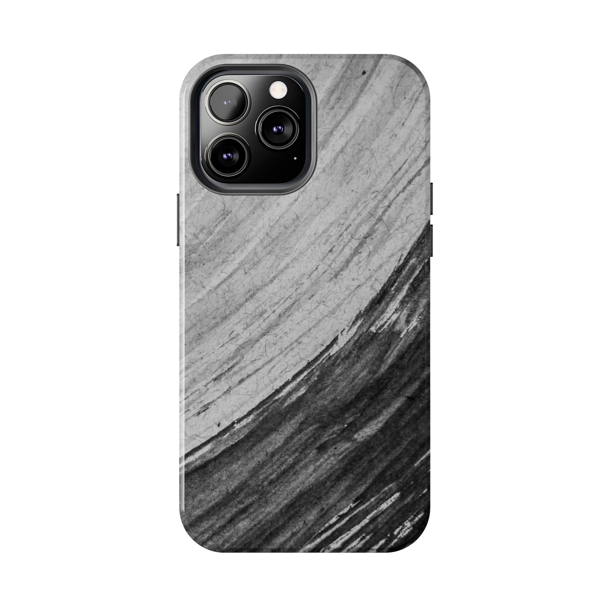 Black & Gray Phone Case (Apple & Android)