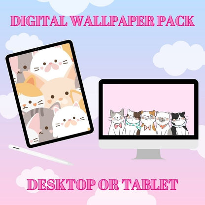 Kitty Cat Wallpaper Pack