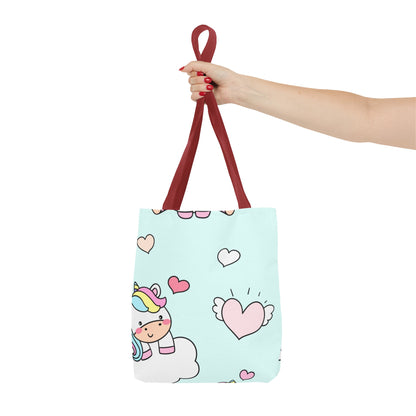 Cute Chibi Unicorn Tote Bag