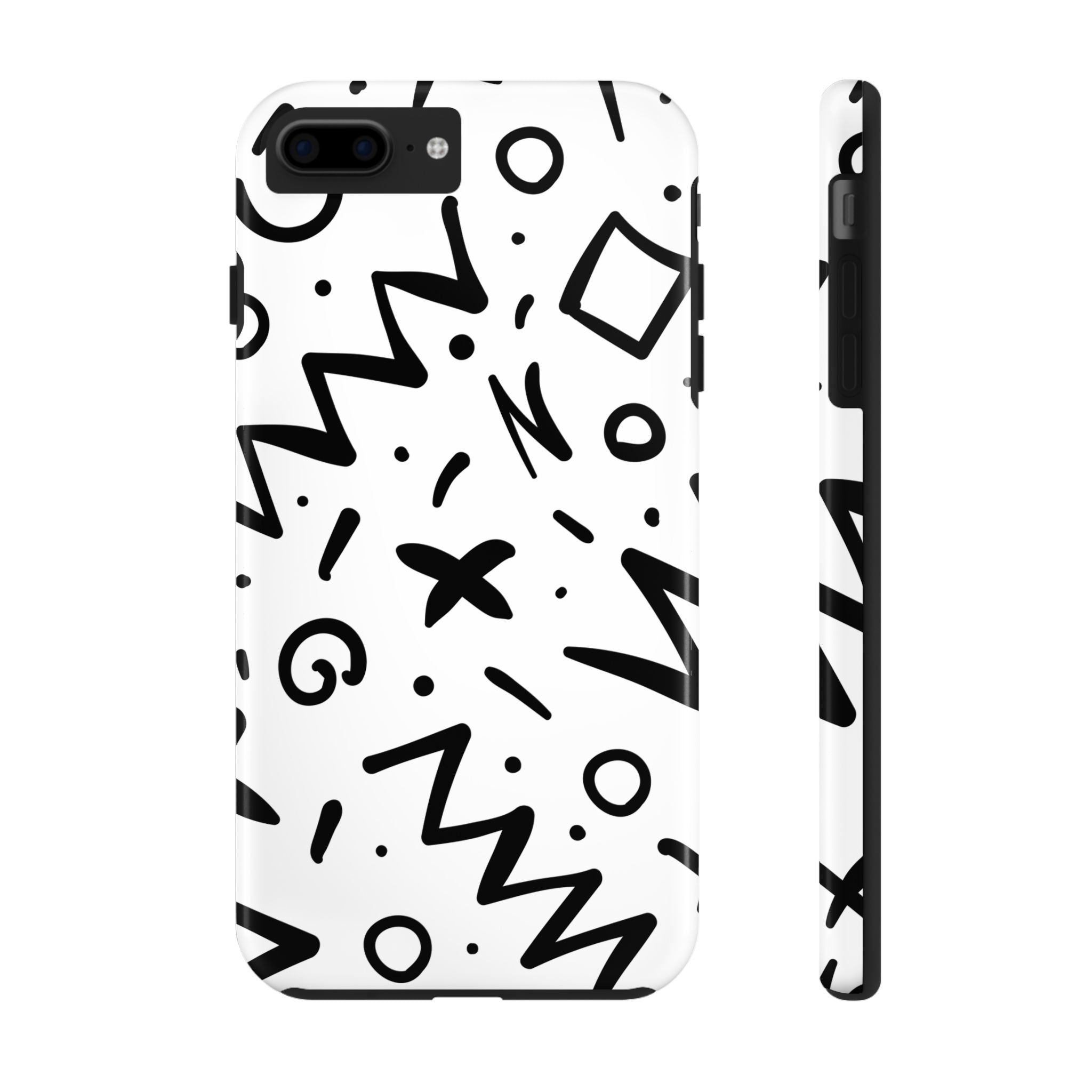 Abstract Memphis Pattern Phone Case (Apple & Android)