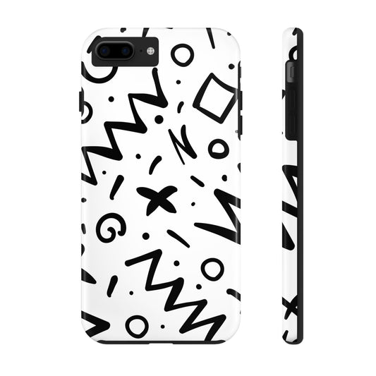 Abstract Memphis Pattern Phone Case