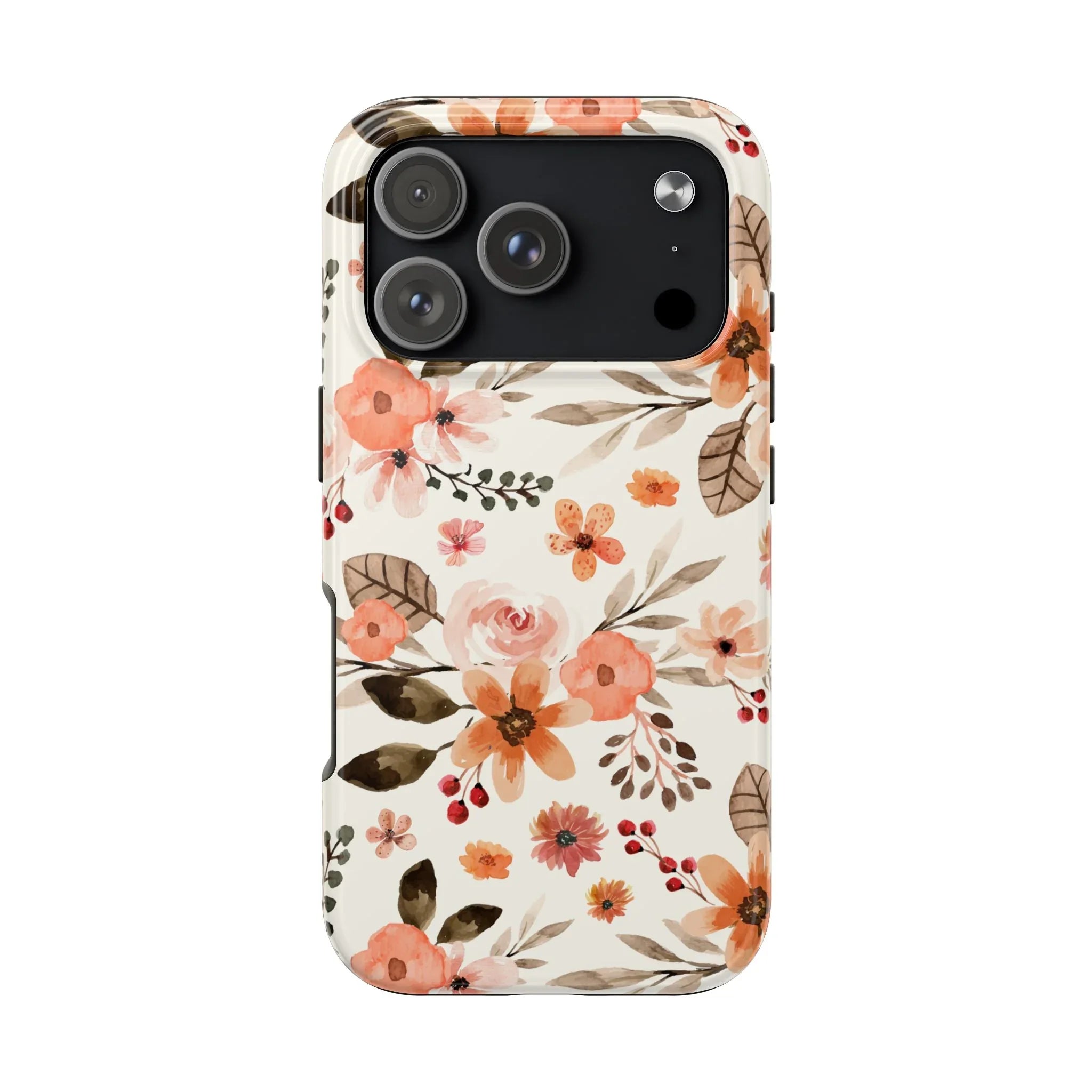 Timeless Vintage Florals Phone Case (Apple & Android) - Pink Sweetheart