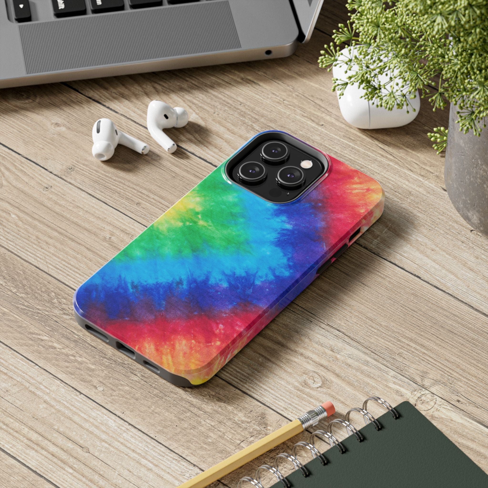 Rainbow Tie Dye Phone Case (Apple & Android)