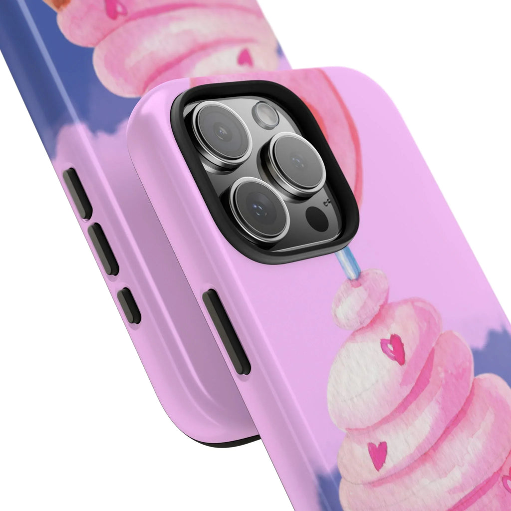 Cutie Cupcake Phone Case (Apple & Android) - Pink Sweetheart
