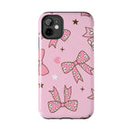 Pretty Pink Bows Phone Case (Apple & Android) - Pink Sweetheart