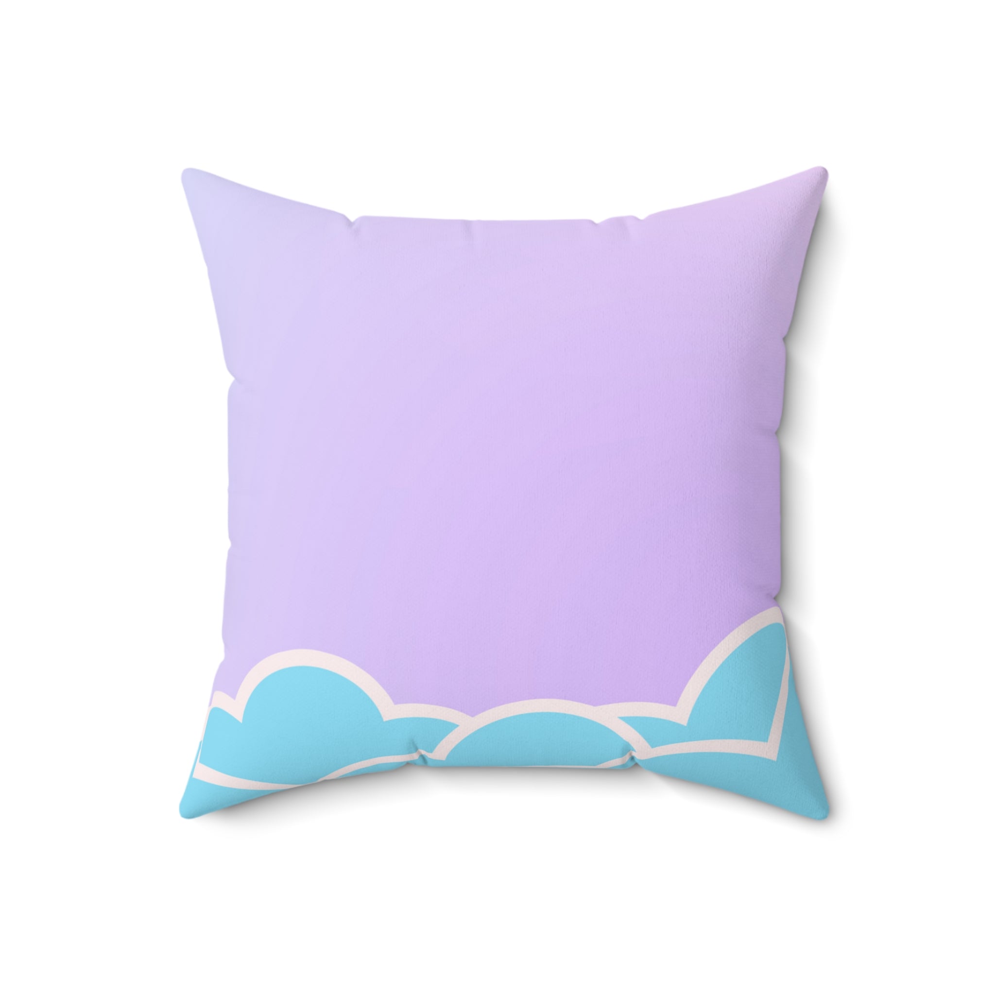 Bouncy Clouds Square Pillow