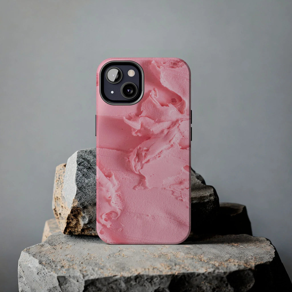 Yummy Pink Frosting Phone Case (Apple & Android) - Pink Sweetheart