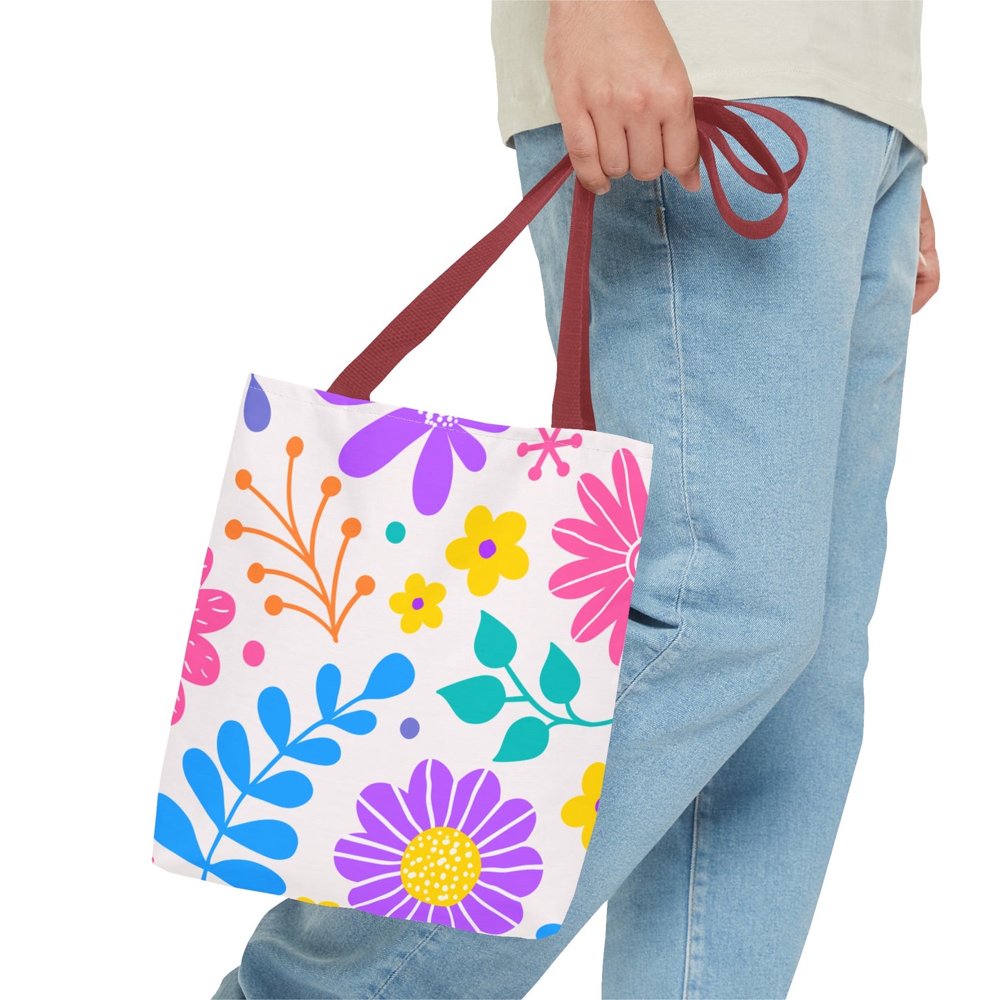 Fun Florals Tote Bag