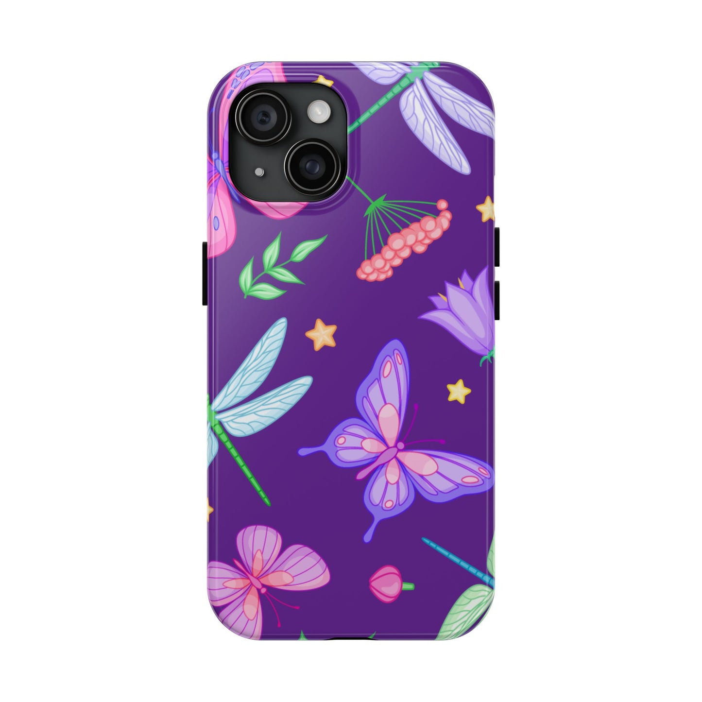 Purple Majestic Butterfly Phone Case