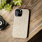 Minimalist Woman Phone Case (Apple & Android)
