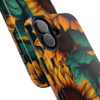 Dark Sunflower Phone Case (Apple & Android)