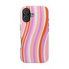 Wave Nostalgia Phone Case (Apple & Android) - Pink Sweetheart