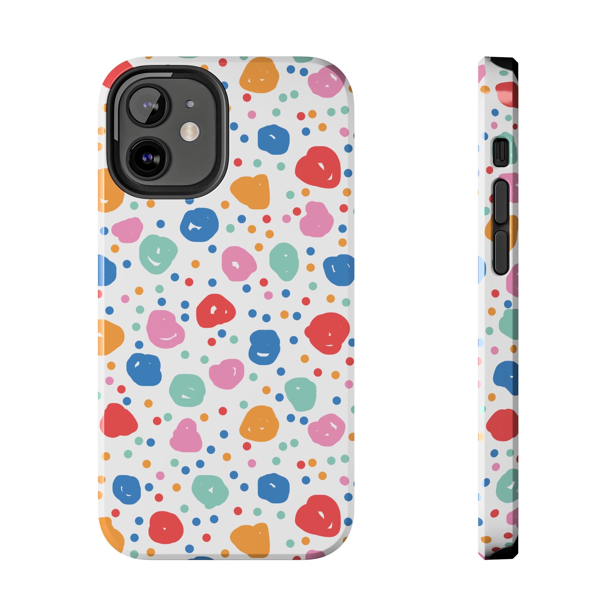 Seamless Hand Drawn Polka Phone Case (Apple & Android)