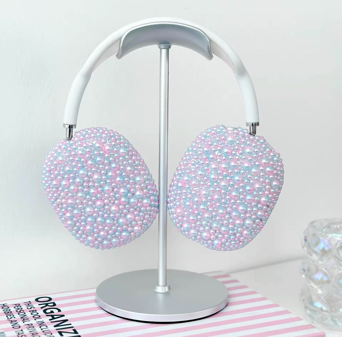 Cotton Candy Pearl AirPods Max Headphone Covers