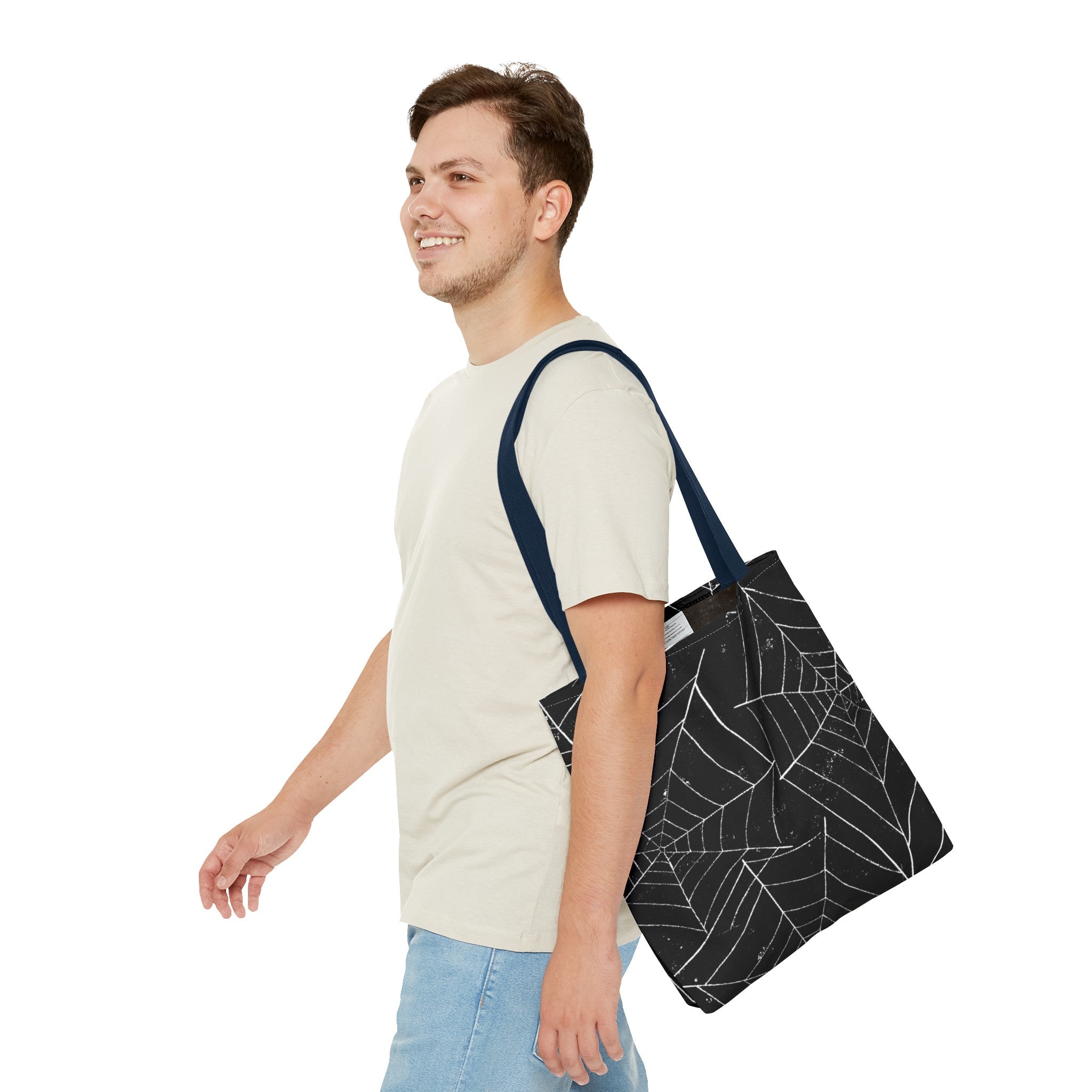 Spun Spider Web Tote Bag