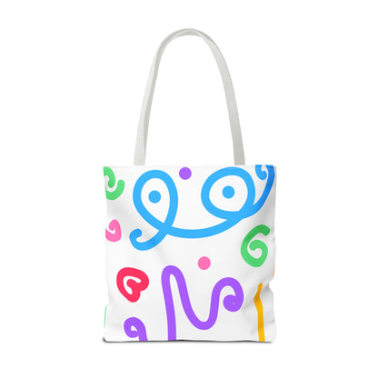 Colorful Doodles Tote Bag