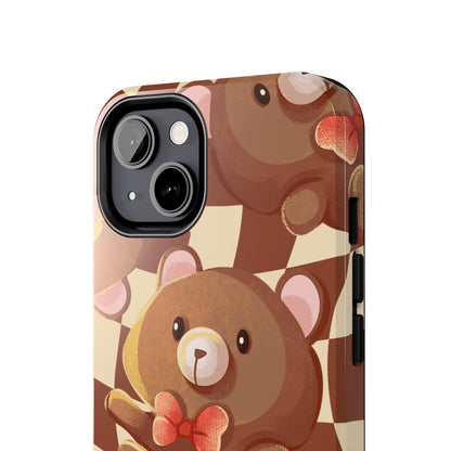Retro Brown Bear Phone Case