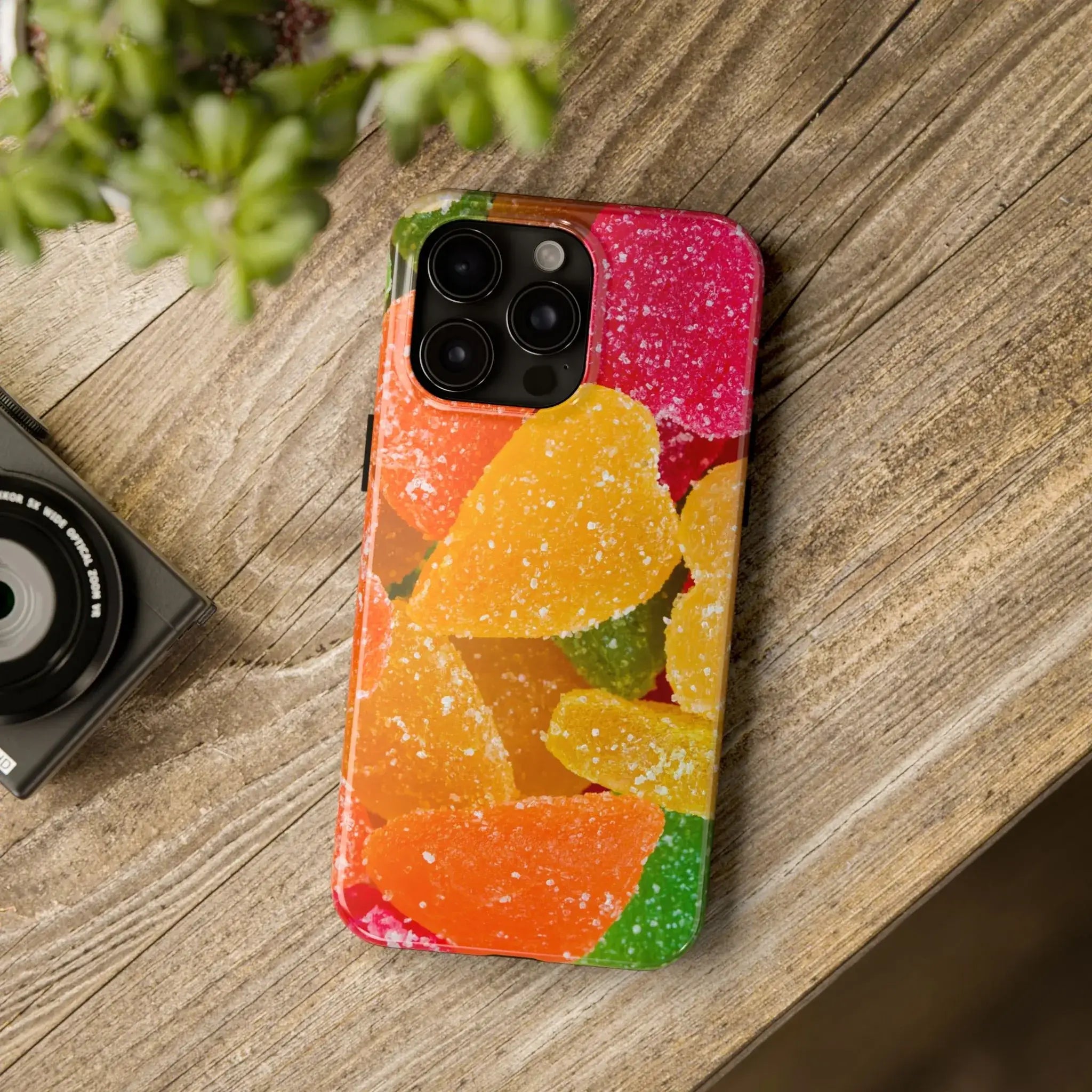 Sour Gummies Phone Case (Apple & Android) - Pink Sweetheart