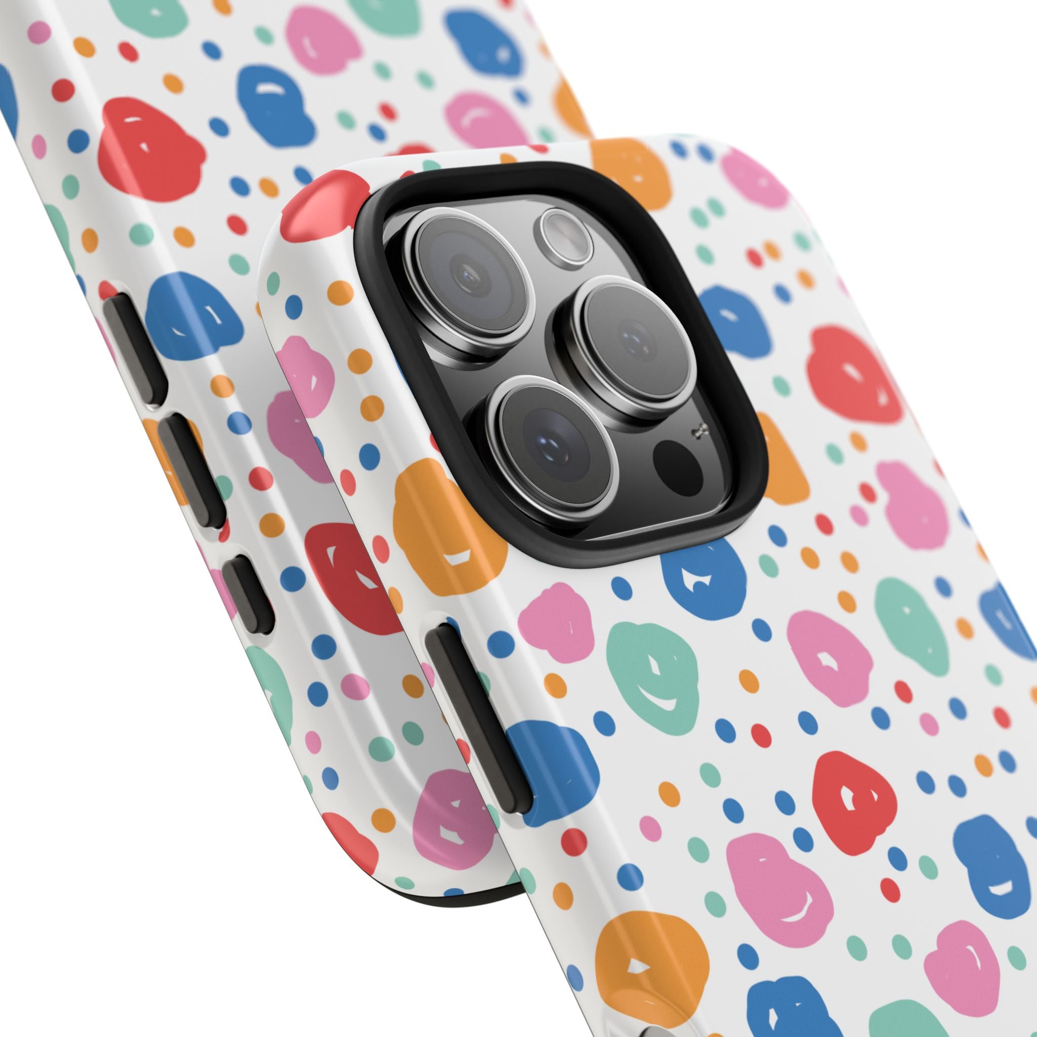 Seamless Hand Drawn Polka Phone Case (Apple & Android)
