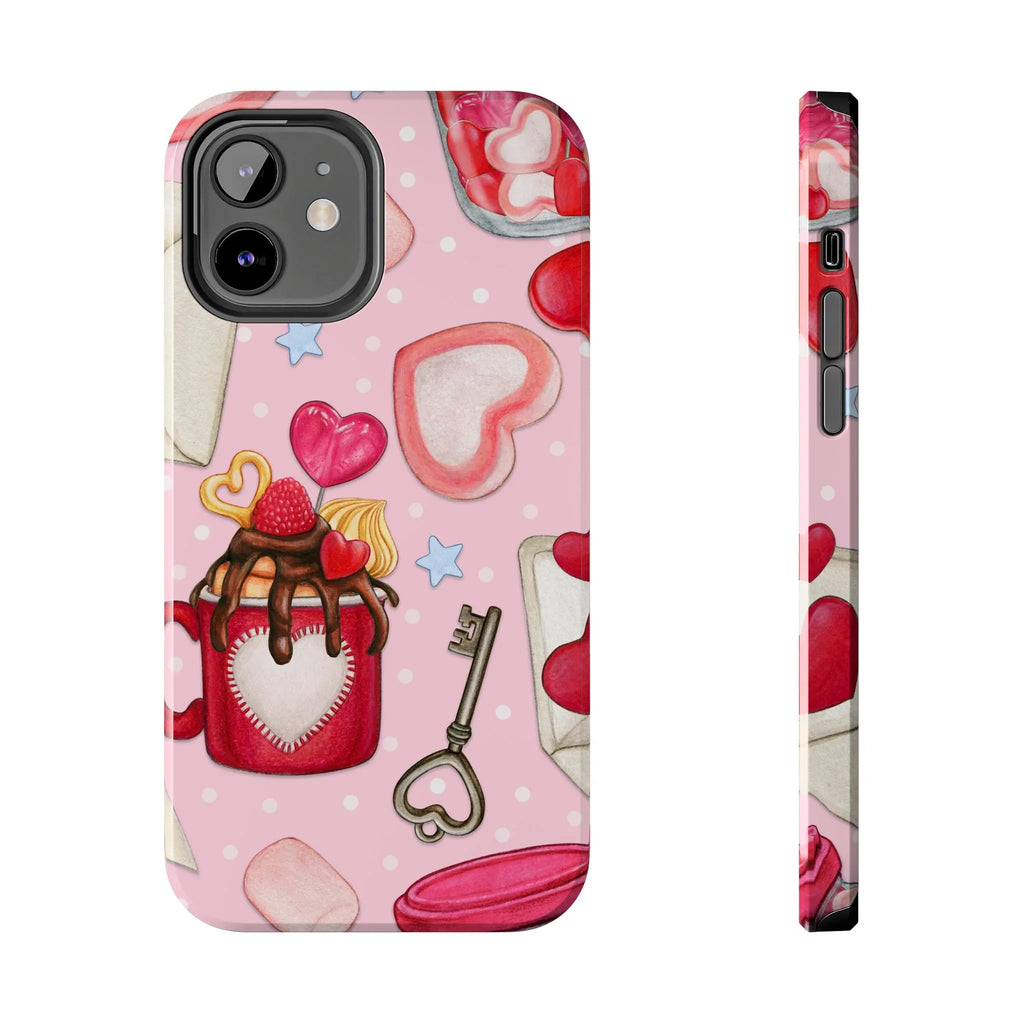 Goodies for My Sweetheart Phone Case (Apple & Android) - Pink Sweetheart
