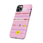 Bestie Bracelets Phone Case (Apple & Android) - Pink Sweetheart
