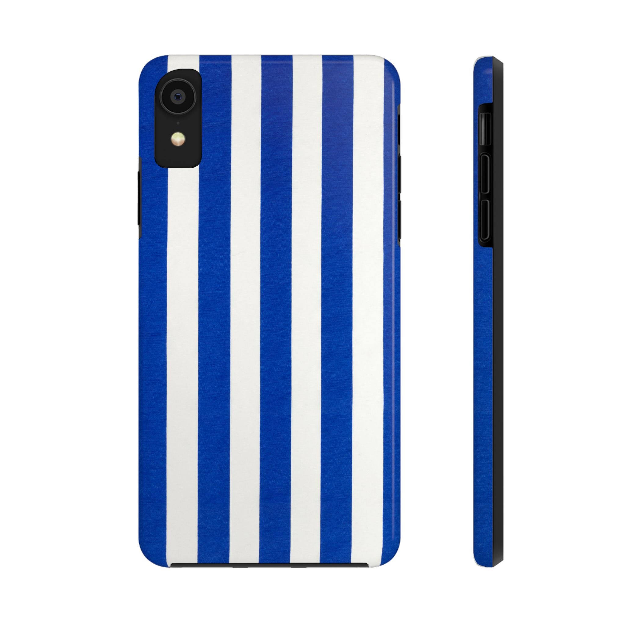 Blue & White Stripes Phone Case (Apple & Android)