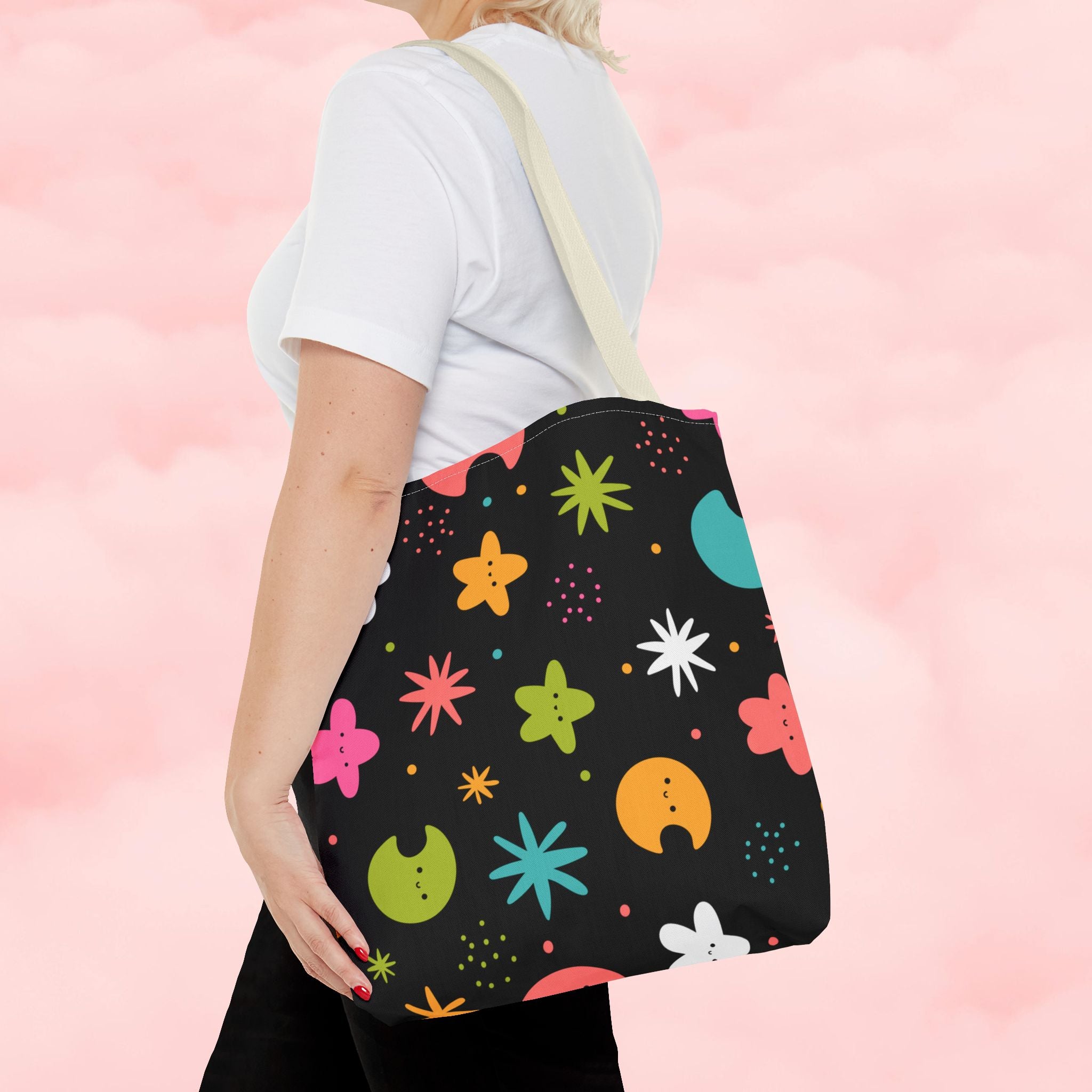 Midnight Cuteness Tote Bag