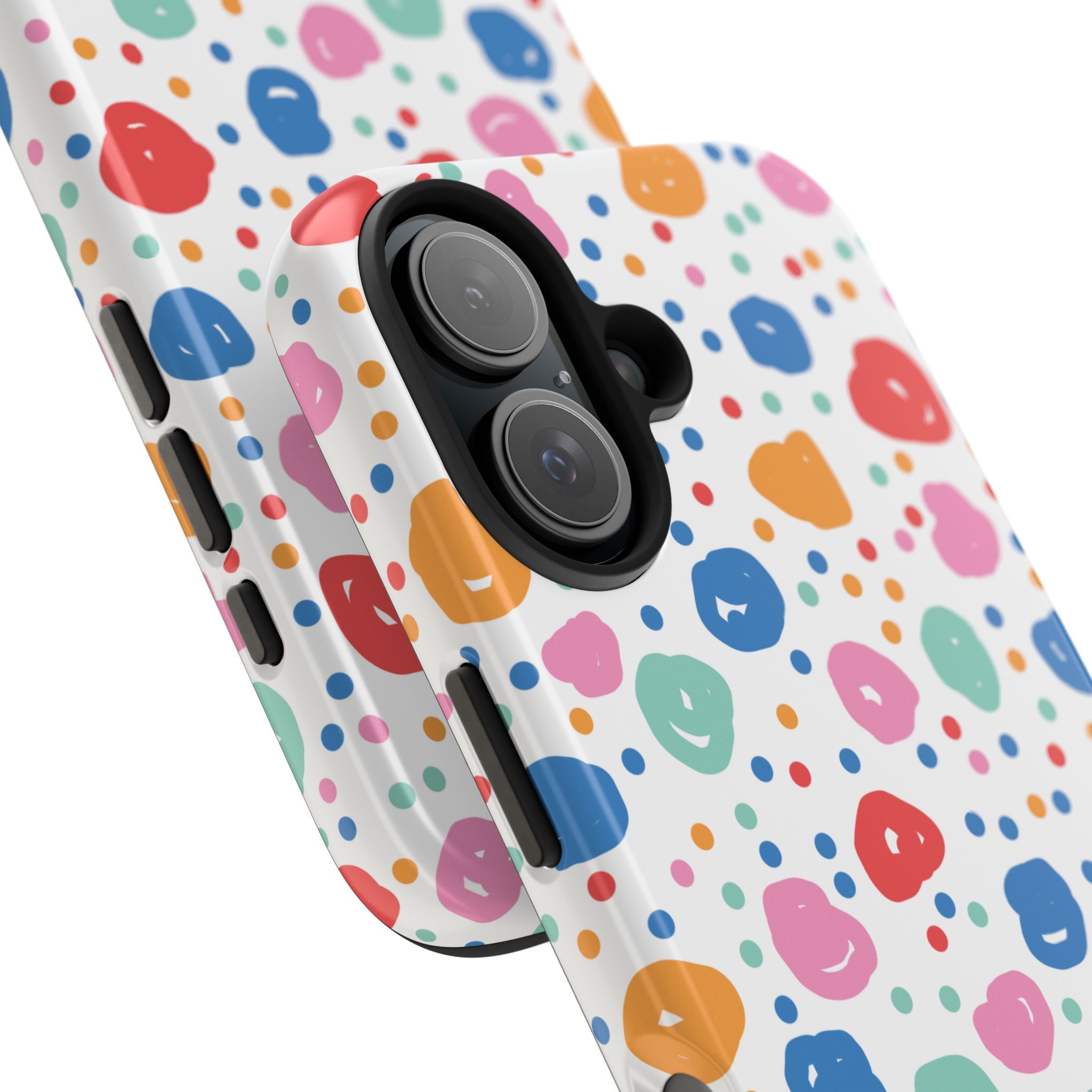 Seamless Hand Drawn Polka Phone Case (Apple & Android)