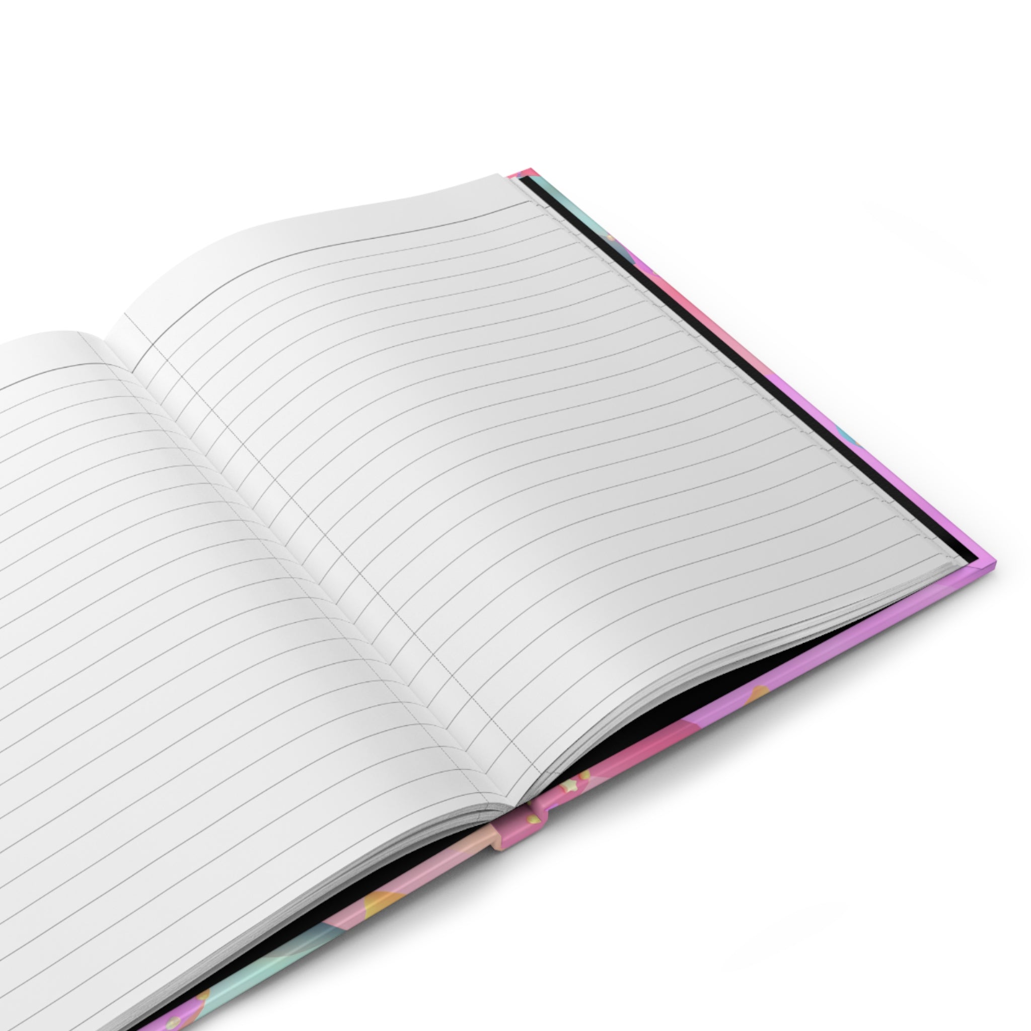 Starry Donuts Kawaii Hardcover Matte Journal
