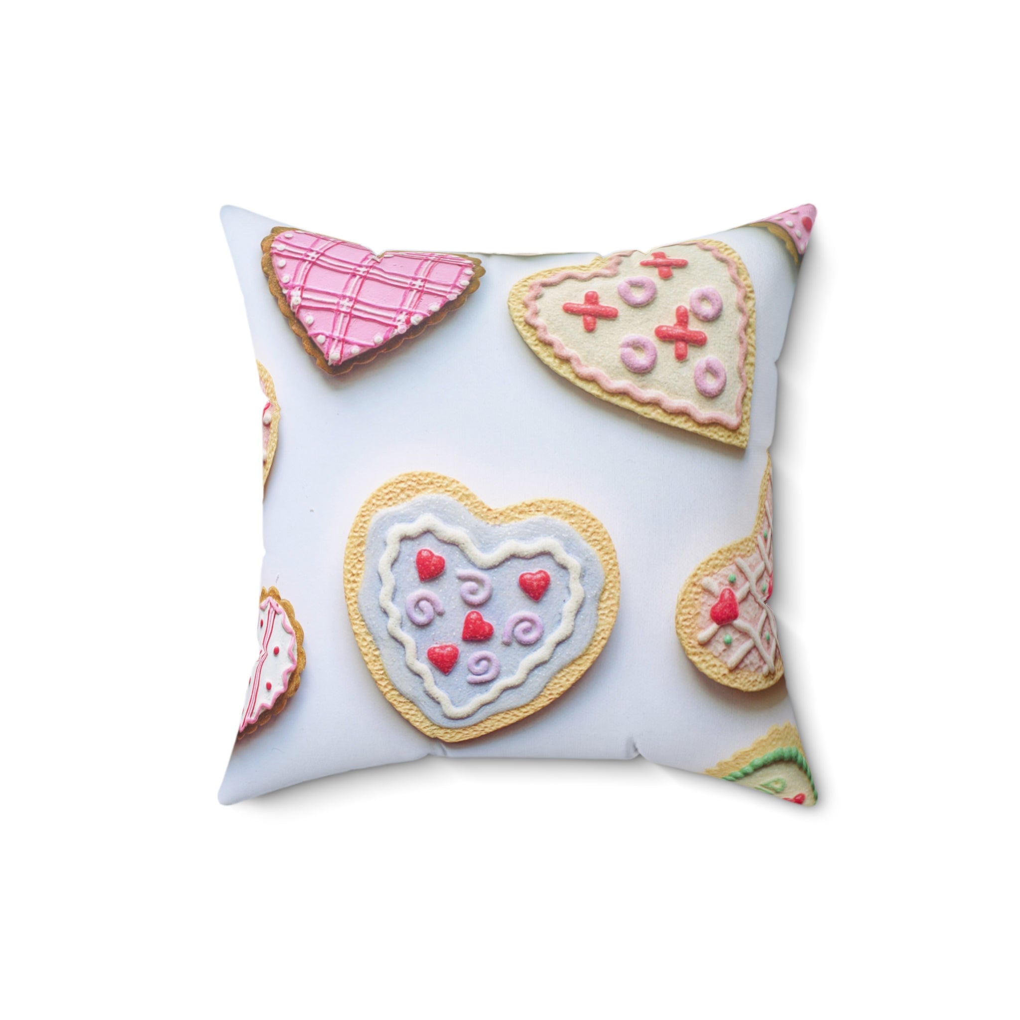 Frosted Sugar Cookies Square Pillow