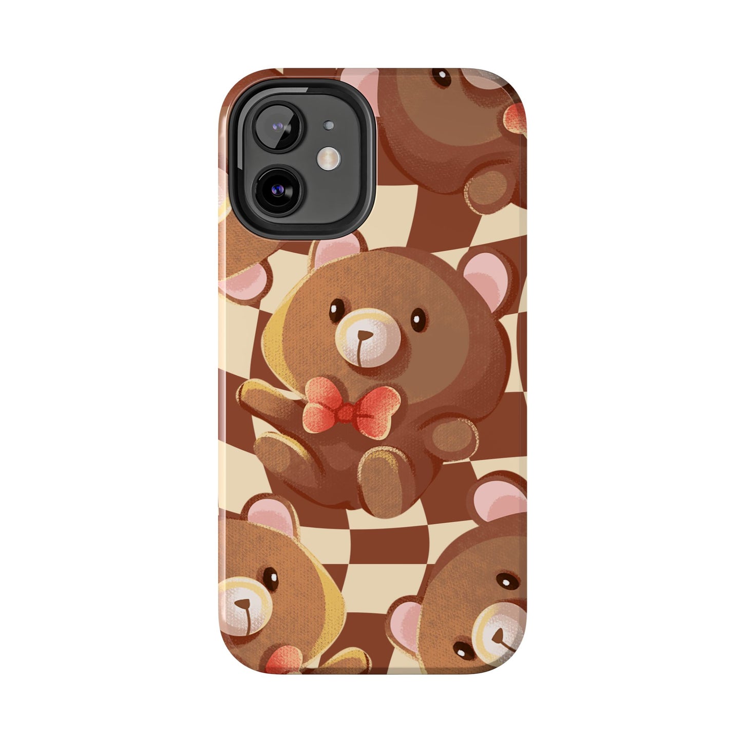 Retro Brown Bear Phone Case