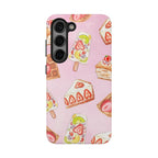 Tasty Pastry Treats Phone Case (Apple & Android) - Pink Sweetheart