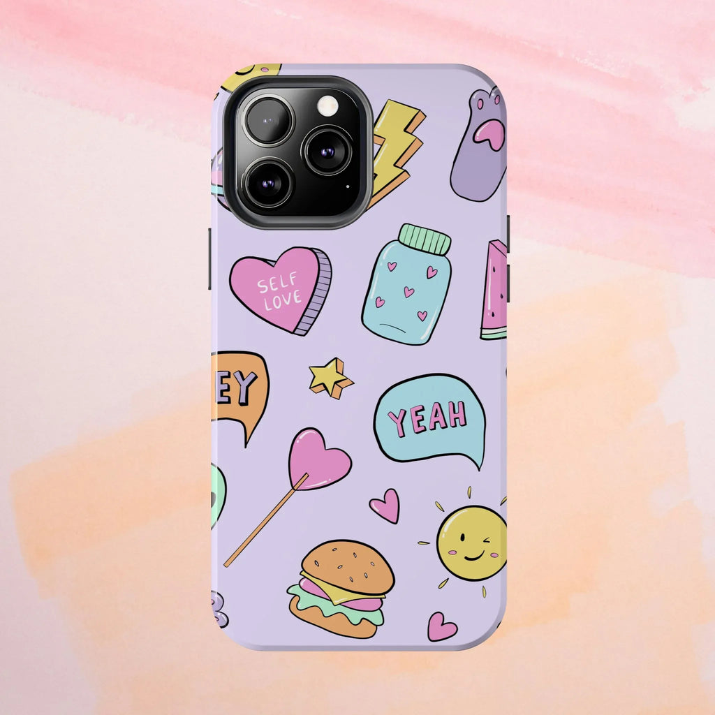 Kawaii Cute Collection Phone Case (Apple & Android) - Pink Sweetheart