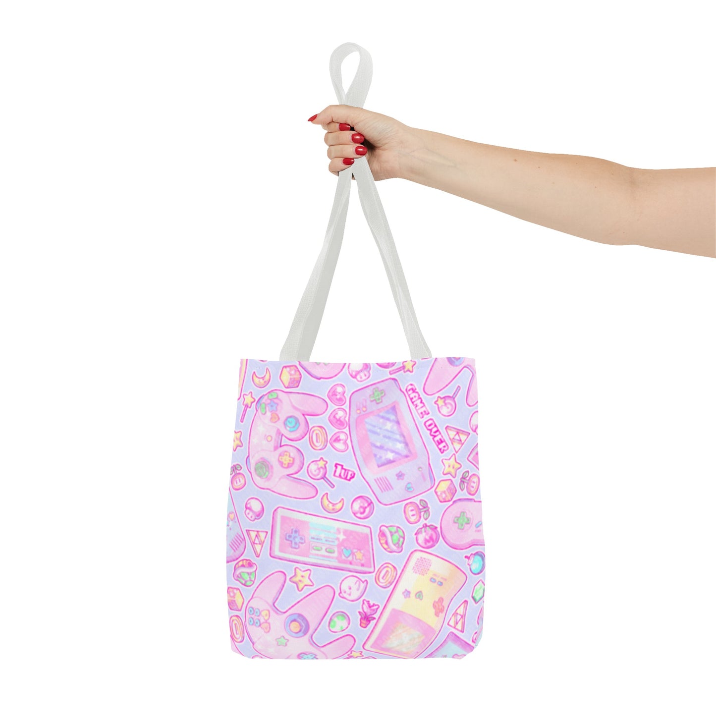 Pink Pastel Gamer Girl Tote Bag