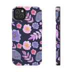 Purple Florals Phone Case (Apple & Android)