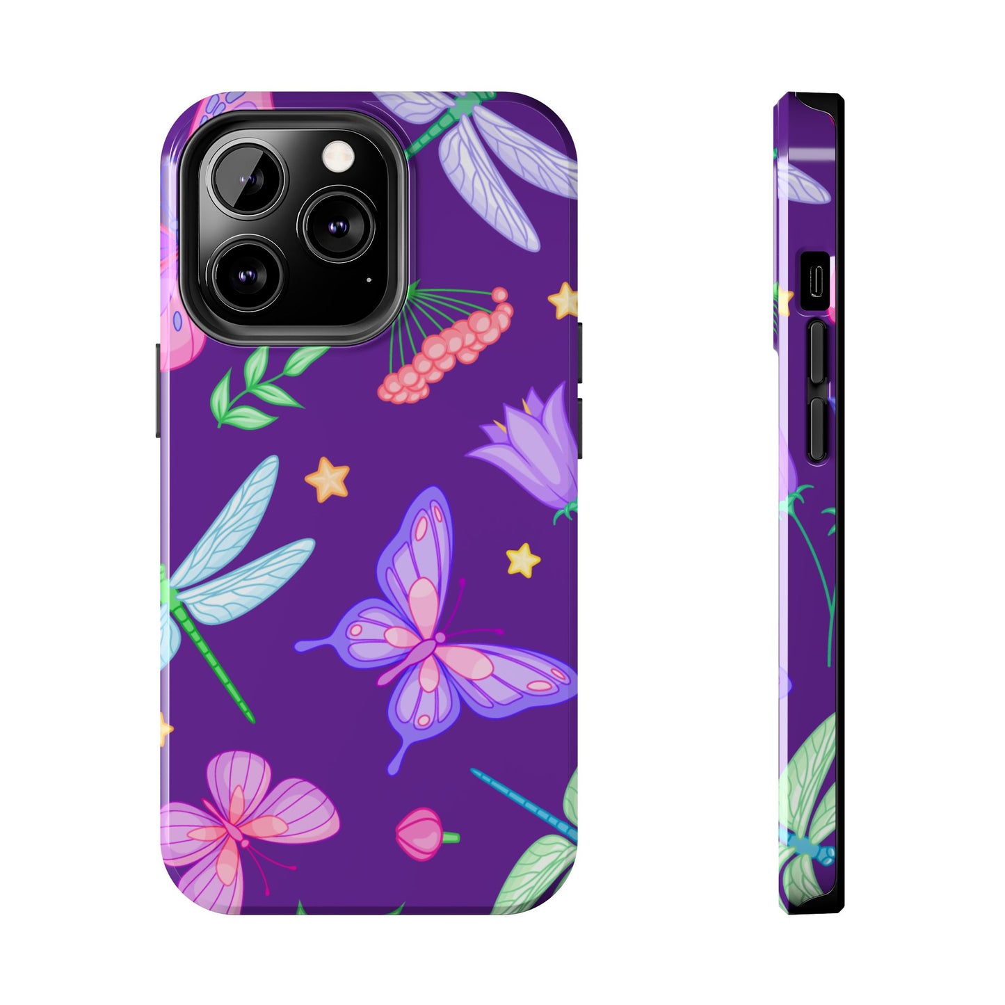 Purple Majestic Butterfly Phone Case