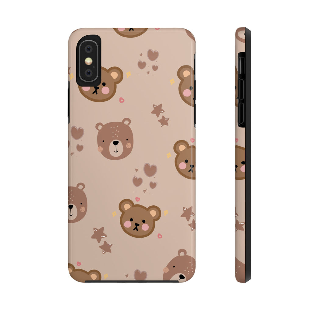Boho Brown Bear Phone Case (Apple & Android)