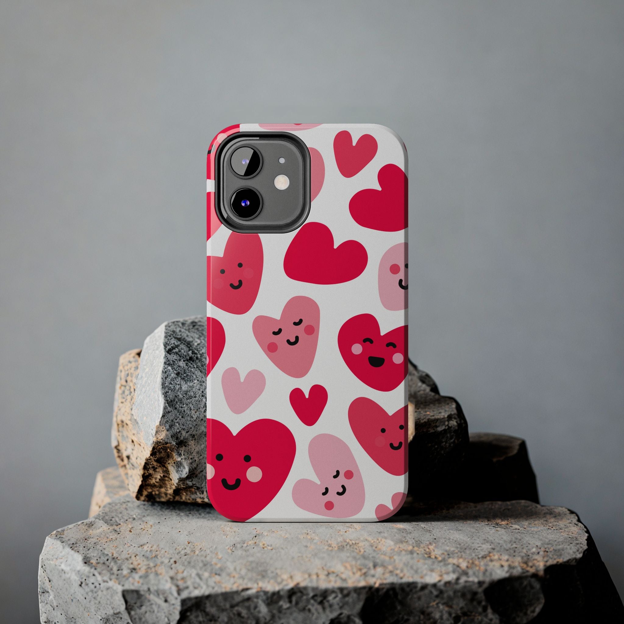 Happy Hearts Phone Case (Apple & Android)