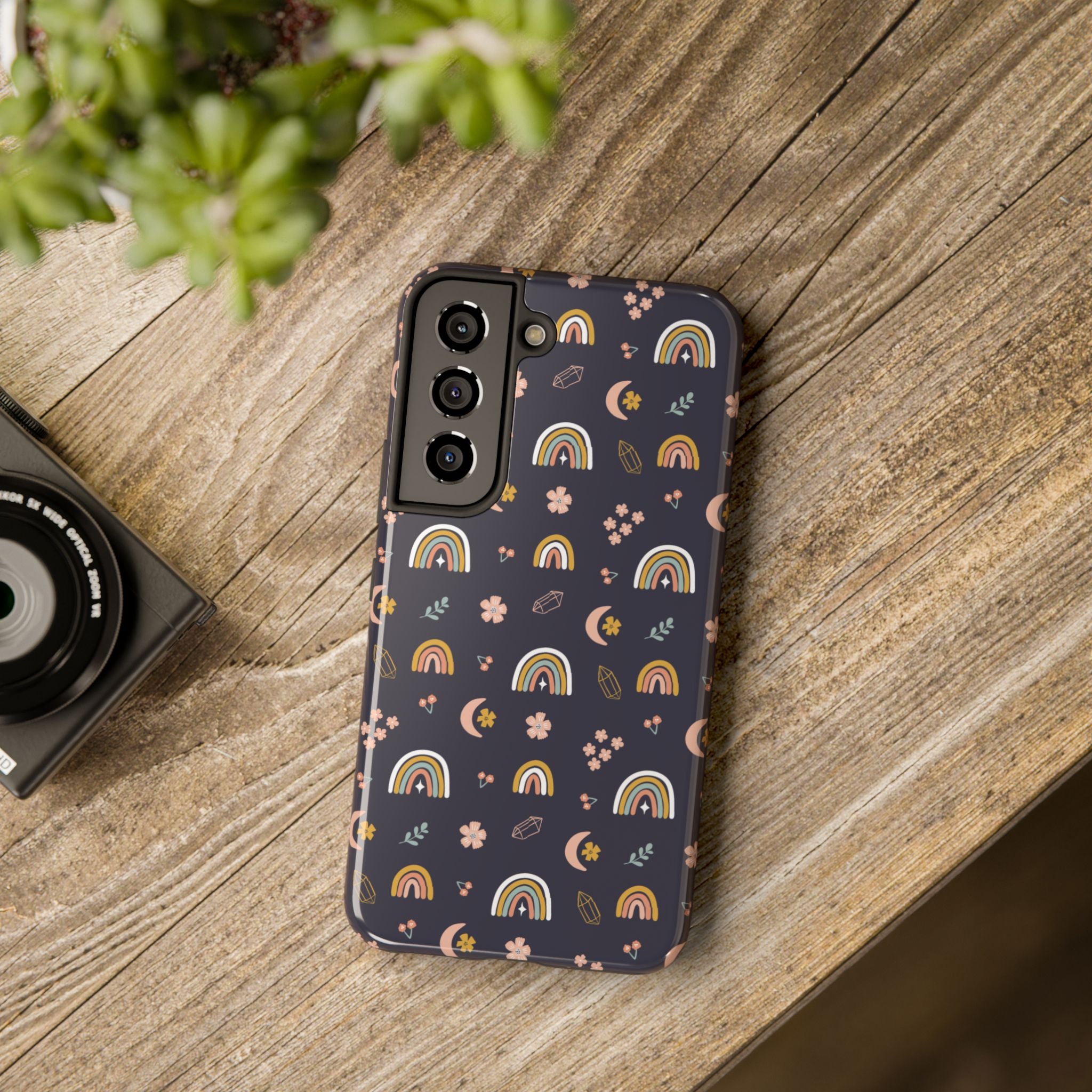 Plants & Rainbows Phone Case (Apple & Android)