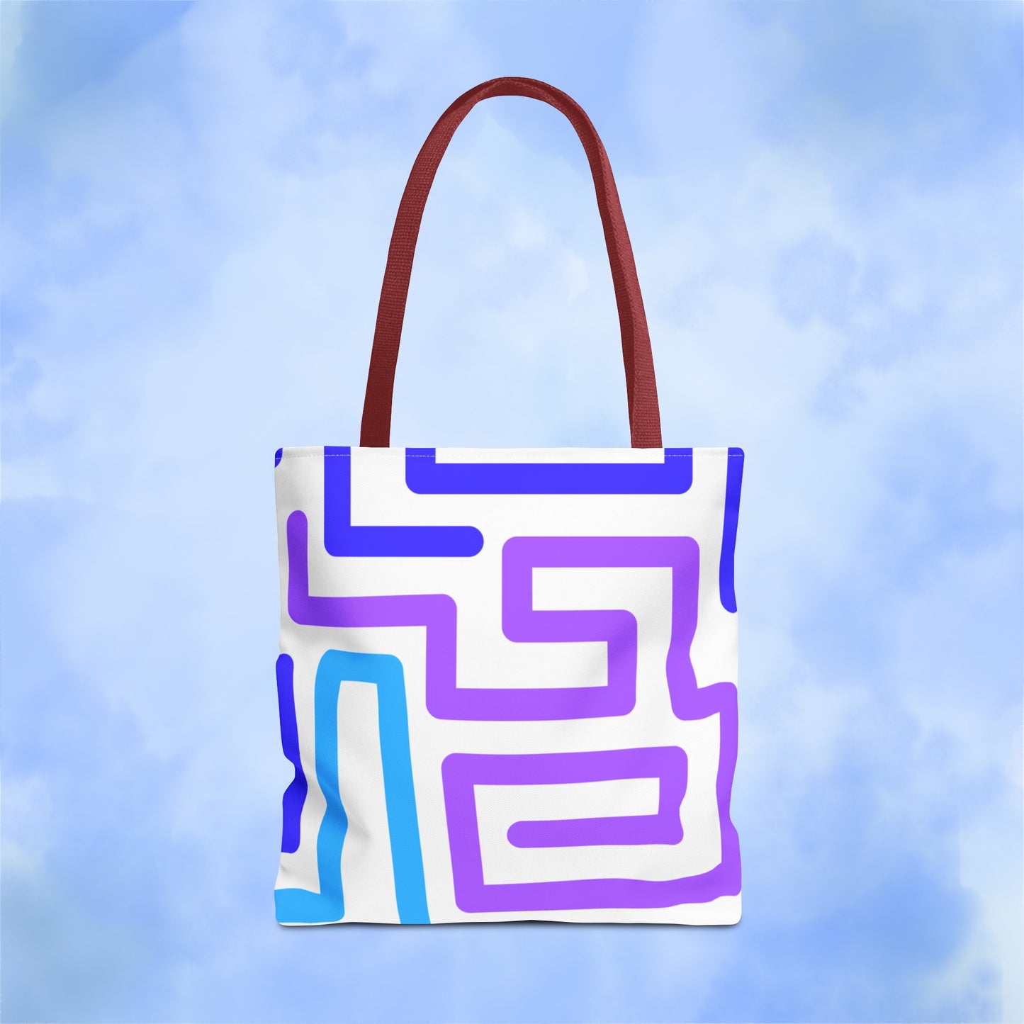 Endless Maze Tote Bag