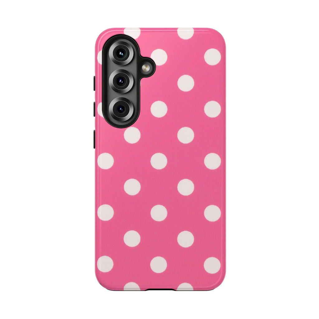 Pink Polka Dot Phone Case (Apple & Android) - Pink Sweetheart