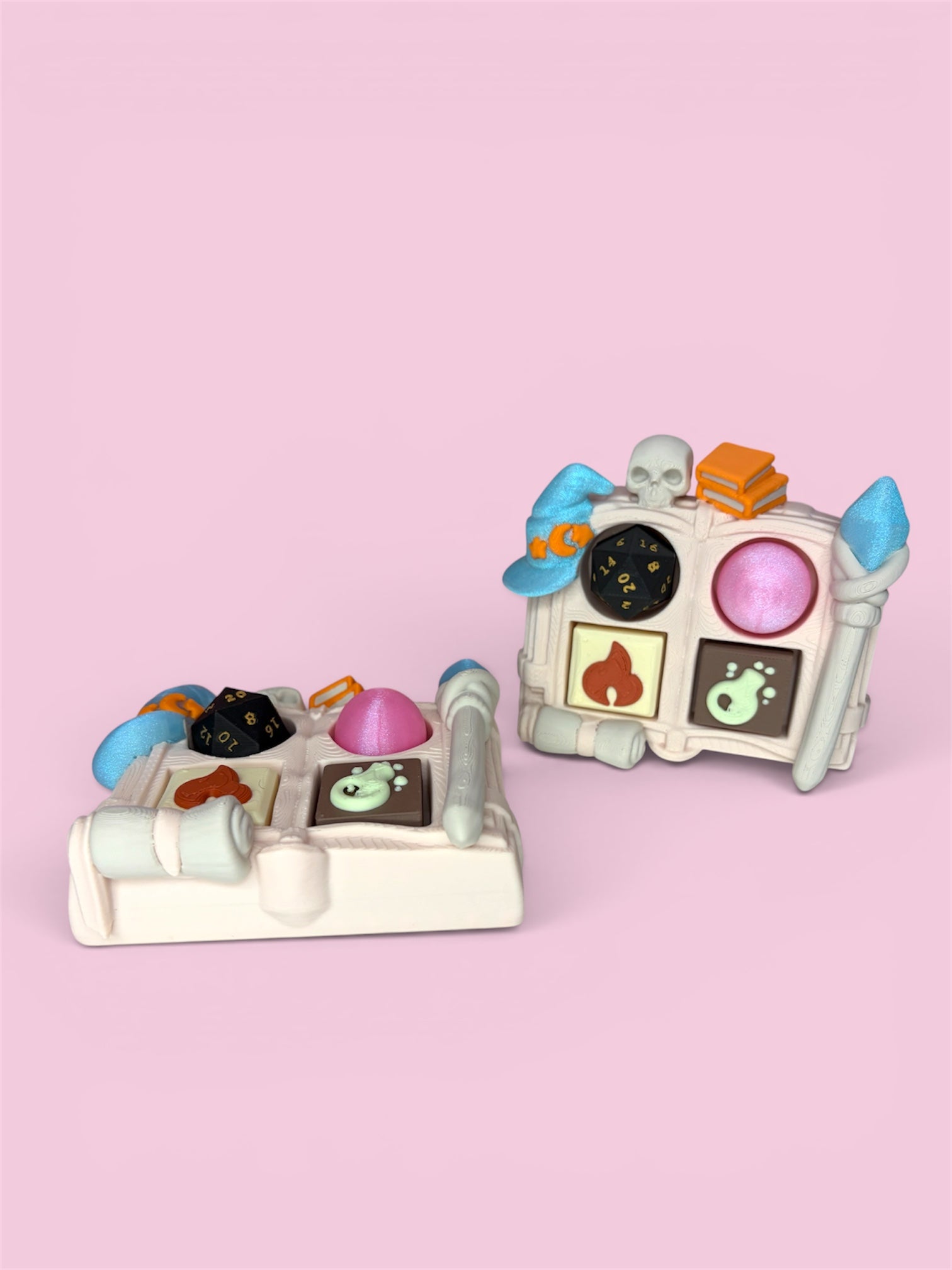 Wizards Enchanted Grimoire 4-Sound Clicker Fidget