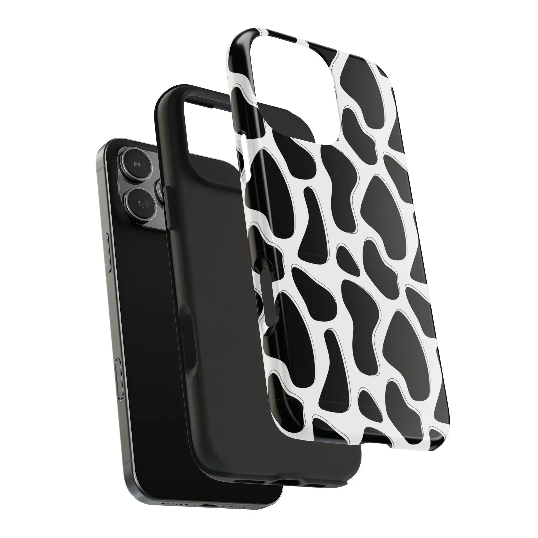 Spotted Animal Print Phone Case (Apple & Android) - Pink Sweetheart