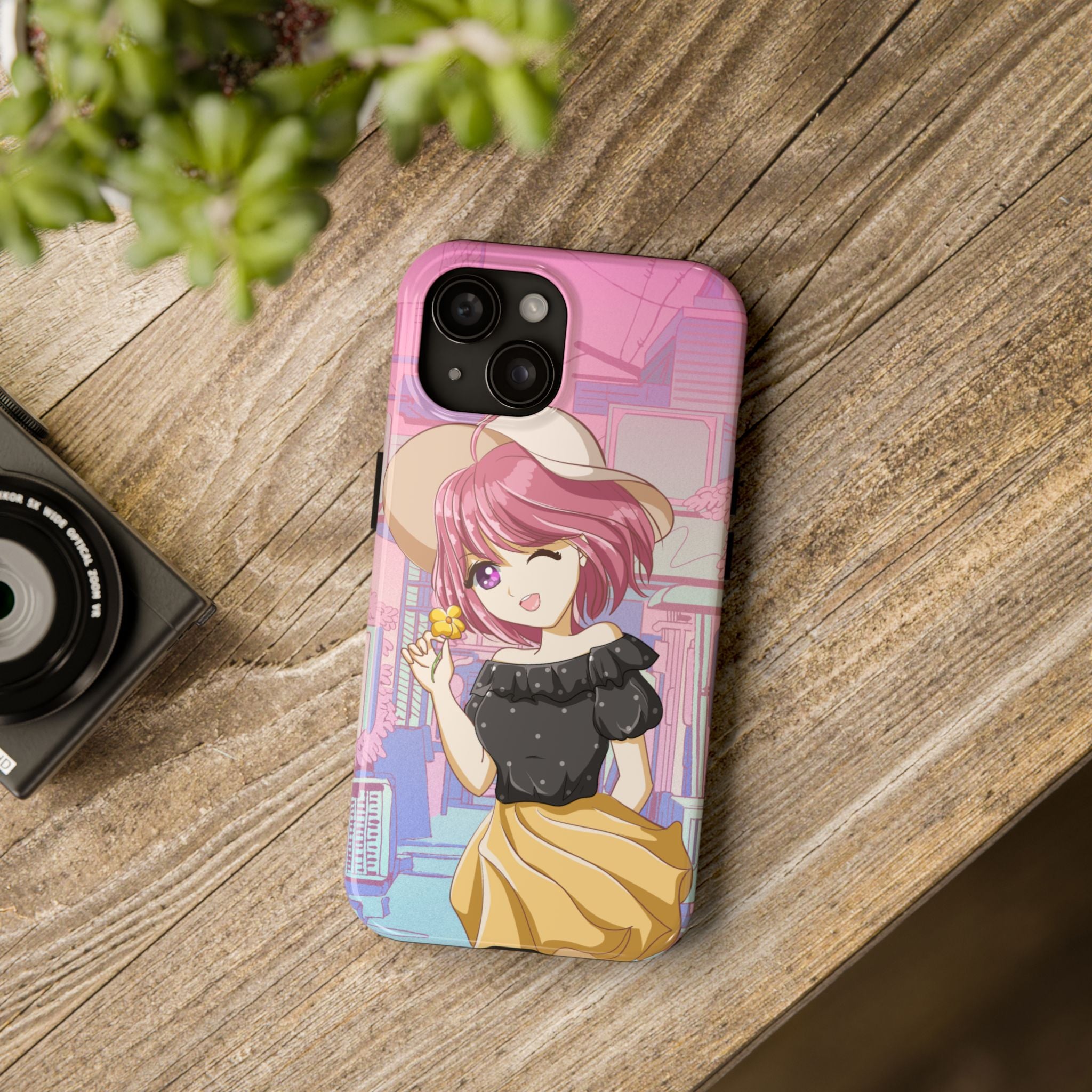 Anime Girl Phone Case (Apple & Android)